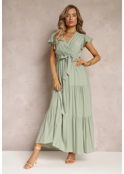 Zielona Sukienka Tantysus ze sklepu Renee odzież w kategorii Sukienki - zdjęcie 160308859