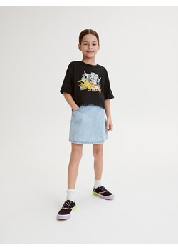 Reserved - T-shirt Pokémon - czarny ze sklepu Reserved w kategorii Bluzki dziewczęce - zdjęcie 160319807