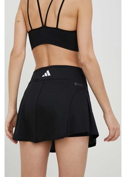 adidas Performance spódnica Tennis Match kolor czarny mini rozkloszowana HS1654 ze sklepu ANSWEAR.com w kategorii Spódnice - zdjęcie 160335977