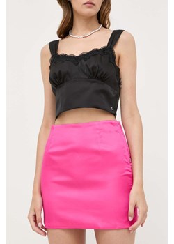 Bardot spódnica kolor różowy mini prosta ze sklepu ANSWEAR.com w kategorii Spódnice - zdjęcie 160336765