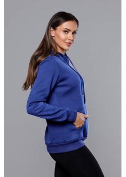Damska bluza dresowa chabrowy (w02-15) ze sklepu goodlookin.pl w kategorii Bluzy damskie - zdjęcie 160352869