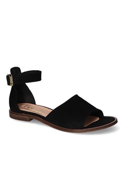 Sandały For-But 139 Czarne zamsz ze sklepu Arturo-obuwie w kategorii Sandały damskie - zdjęcie 160414305