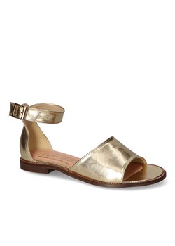 Sandały For-But 139 Złote mat ze sklepu Arturo-obuwie w kategorii Sandały damskie - zdjęcie 160414317