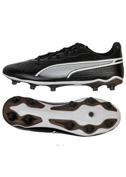 Buty piłkarskie Puma King Match FG/AG M 107570-01 czarne czarne ze sklepu ButyModne.pl w kategorii Buty sportowe męskie - zdjęcie 160416129