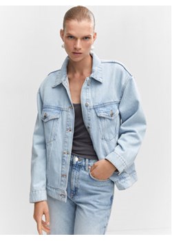 Mango Kurtka jeansowa Alaia 57050344 Niebieski Oversize ze sklepu MODIVO w kategorii Kurtki damskie - zdjęcie 160418058