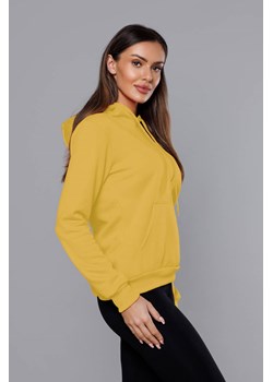 Damska bluza dresowa żółta (w02-69) ze sklepu goodlookin.pl w kategorii Bluzy damskie - zdjęcie 160427445