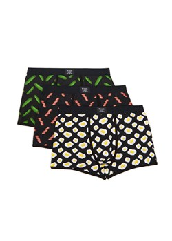 Cropp - 3 pack bokserek - czerwony ze sklepu Cropp w kategorii Majtki męskie - zdjęcie 160487676