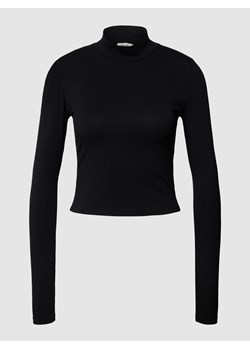 Bluzka z długim rękawem i wycięciem model ‘Aubrie’ ze sklepu Peek&Cloppenburg  w kategorii Bluzki damskie - zdjęcie 160497537