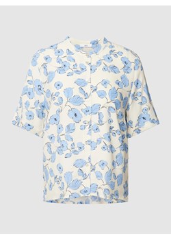 Bluzka z wiskozy z kwiatowym nadrukiem ze sklepu Peek&Cloppenburg  w kategorii Bluzki damskie - zdjęcie 160499127