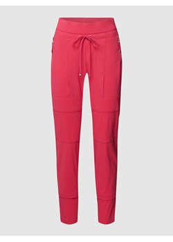 Spodnie materiałowe z elastycznym pasem model ‘CANDY’ ze sklepu Peek&Cloppenburg  w kategorii Spodnie damskie - zdjęcie 160502065