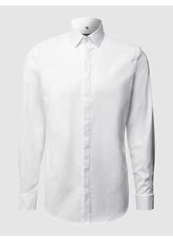 Koszula biznesowa o kroju slim fit z kołnierzykiem typu kent ze sklepu Peek&Cloppenburg  w kategorii Koszule męskie - zdjęcie 160504619