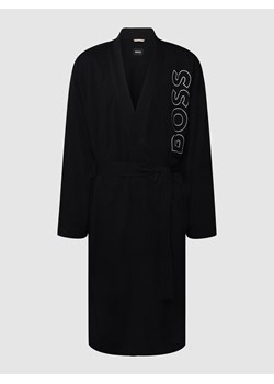 Podomka z nadrukiem z logo model ‘Identity Kimono’ ze sklepu Peek&Cloppenburg  w kategorii Szlafroki męskie - zdjęcie 160506737