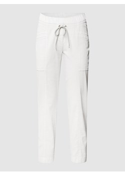 Spodnie sportowe z elastycznym pasem model ‘SUE’ ze sklepu Peek&Cloppenburg  w kategorii Spodnie damskie - zdjęcie 160507679