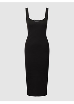 Sukienka o długości do kolan z efektem prążkowania ze sklepu Peek&Cloppenburg  w kategorii Sukienki - zdjęcie 160512806