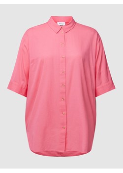 Bluzka koszulowa PLUS SIZE z rękawem o dł. 3/4 model ‘Maddie’ ze sklepu Peek&Cloppenburg  w kategorii Koszule damskie - zdjęcie 160518087