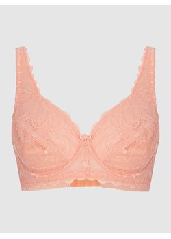 Biustonosz z fiszbinami PLUS SIZE z koronki model ‘Valencia’ ze sklepu Peek&Cloppenburg  w kategorii Biustonosze - zdjęcie 160519597