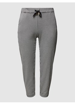 Spodnie ze wzorem na całej powierzchni model ‘OLEANDRO’ ze sklepu Peek&Cloppenburg  w kategorii Spodnie damskie - zdjęcie 160520277