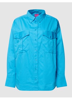 Bluzka koszulowa z kieszeniami z patką model ‘FREJA’ ze sklepu Peek&Cloppenburg  w kategorii Koszule damskie - zdjęcie 160526418