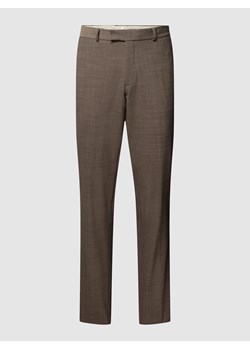 Spodnie do garnituru z drobnym wzorem model ‘Sendrik’ ze sklepu Peek&Cloppenburg  w kategorii Spodnie męskie - zdjęcie 160528605