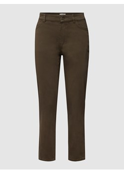 Spodnie z naszywką z logo ze sklepu Peek&Cloppenburg  w kategorii Spodnie damskie - zdjęcie 160528937