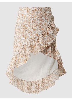 Spódnica kopertowa z ażurowej koronki ze sklepu Peek&Cloppenburg  w kategorii Spódnice - zdjęcie 160538539