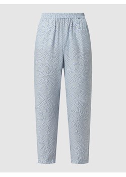Spodnie materiałowe z wiskozy model ‘Summer’ ze sklepu Peek&Cloppenburg  w kategorii Spodnie damskie - zdjęcie 160540866