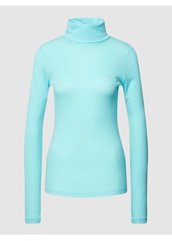 Bluzka z długim rękawem i golfem model ‘Ina’ ze sklepu Peek&Cloppenburg  w kategorii Bluzki damskie - zdjęcie 160555947