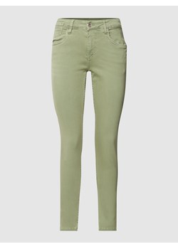 Jeansy o kroju skinny fit z zamkiem błyskawicznym ze sklepu Peek&Cloppenburg  w kategorii Jeansy damskie - zdjęcie 160560959