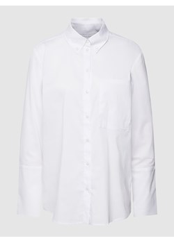 Bluzka koszulowa z kieszenią na piersi model ‘CAMICIA’ ze sklepu Peek&Cloppenburg  w kategorii Koszule damskie - zdjęcie 160565737