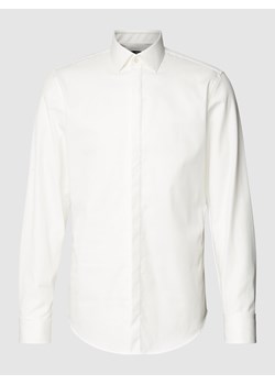 Koszula biznesowa o kroju slim fit z kołnierzykiem typu kent ze sklepu Peek&Cloppenburg  w kategorii Koszule męskie - zdjęcie 160574909