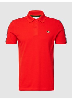 Koszulka polo o kroju regular fit z detalem z logo model ‘TAPE POLO’ ze sklepu Peek&Cloppenburg  w kategorii T-shirty męskie - zdjęcie 160578326