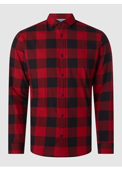 Koszula casualowa o kroju regular fit z diagonalu model ‘Gingham’ ze sklepu Peek&Cloppenburg  w kategorii Koszule męskie - zdjęcie 160580538