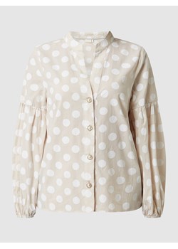 Bluzka ze wzorem w grochy model ‘Nudana’ ze sklepu Peek&Cloppenburg  w kategorii Koszule damskie - zdjęcie 160580945