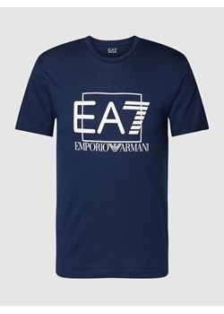 T-shirt z nadrukiem z logo ze sklepu Peek&Cloppenburg  w kategorii T-shirty męskie - zdjęcie 160582279