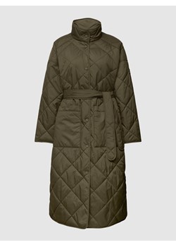 Płaszcz pikowany ze stójką ze sklepu Peek&Cloppenburg  w kategorii Płaszcze damskie - zdjęcie 160586355