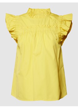 Bluzka z rękawami z falbaną model ‘Roswita’ ze sklepu Peek&Cloppenburg  w kategorii Bluzki damskie - zdjęcie 160589558
