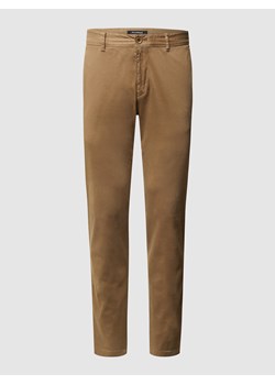 Chinosy o kroju slim fit z dodatkiem streczu ze sklepu Peek&Cloppenburg  w kategorii Spodnie męskie - zdjęcie 160598888