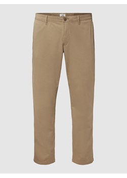 Spodnie PLUS SIZE w jednolitym kolorze model ‘BOWIE’ ze sklepu Peek&Cloppenburg  w kategorii Spodnie męskie - zdjęcie 160599265