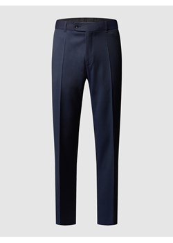 Spodnie do garnituru o kroju regular fit z żywej wełny ze sklepu Peek&Cloppenburg  w kategorii Spodnie męskie - zdjęcie 160600865