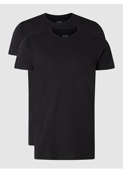 T-shirt z bawełny w zestawie 2 szt. ze sklepu Peek&Cloppenburg  w kategorii T-shirty męskie - zdjęcie 160600938