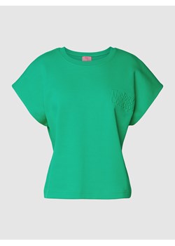 T-shirt z detalem z logo model ‘SELMA’ ze sklepu Peek&Cloppenburg  w kategorii Bluzki damskie - zdjęcie 160607687