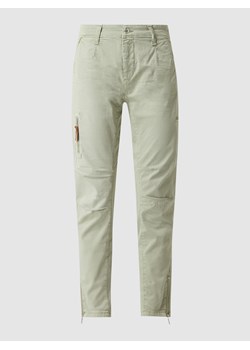 Spodnie cargo o wąskim kroju z dodatkiem streczu model ‘Rich’ ze sklepu Peek&Cloppenburg  w kategorii Spodnie damskie - zdjęcie 160617146