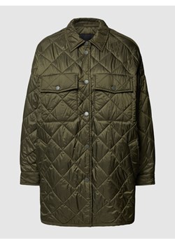 Krótki płaszcz z pikowaniem model ‘BURANO’ ze sklepu Peek&Cloppenburg  w kategorii Płaszcze damskie - zdjęcie 160622885