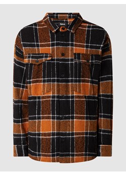Koszula flanelowa o kroju regular fit z mieszanki bawełny i wiskozy model ‘Jonte’ ze sklepu Peek&Cloppenburg  w kategorii Koszule męskie - zdjęcie 160630839