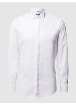 Koszula smokingowa o kroju slim fit z diagonalu ze sklepu Peek&Cloppenburg  w kategorii Koszule męskie - zdjęcie 160631406