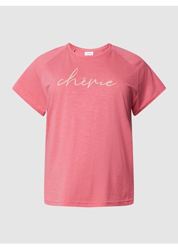 T-shirt PLUS SIZE z okrągłym dekoltem model ‘Elina’ ze sklepu Peek&Cloppenburg  w kategorii Bluzki damskie - zdjęcie 160638956