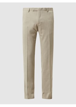 Spodnie do garnituru z fakturowanym wzorem ze sklepu Peek&Cloppenburg  w kategorii Spodnie męskie - zdjęcie 160646088