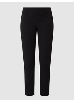Spodnie materiałowe skrócone z dodatkiem streczu model ‘Sabrina’ ze sklepu Peek&Cloppenburg  w kategorii Spodnie damskie - zdjęcie 160646855
