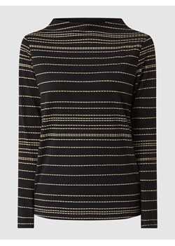 Bluzka z długim rękawem z wzorem w paski ze sklepu Peek&Cloppenburg  w kategorii Bluzki damskie - zdjęcie 160659246