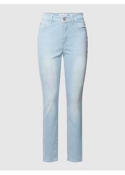 Jeansy z wysokim stanem o kroju skinny fit ze sklepu Peek&Cloppenburg  w kategorii Jeansy damskie - zdjęcie 160661909